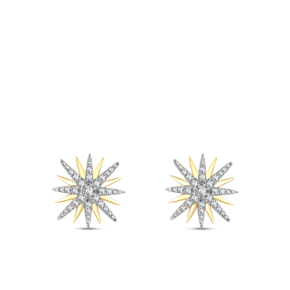 Pırlanta Güneş Küpe