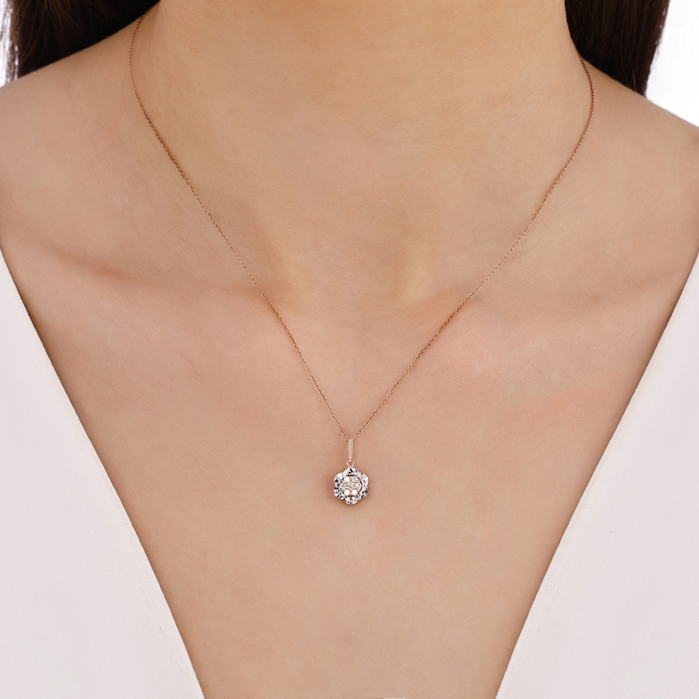 0.60 Karat Görünüm Pırlanta Tektaş Kolye