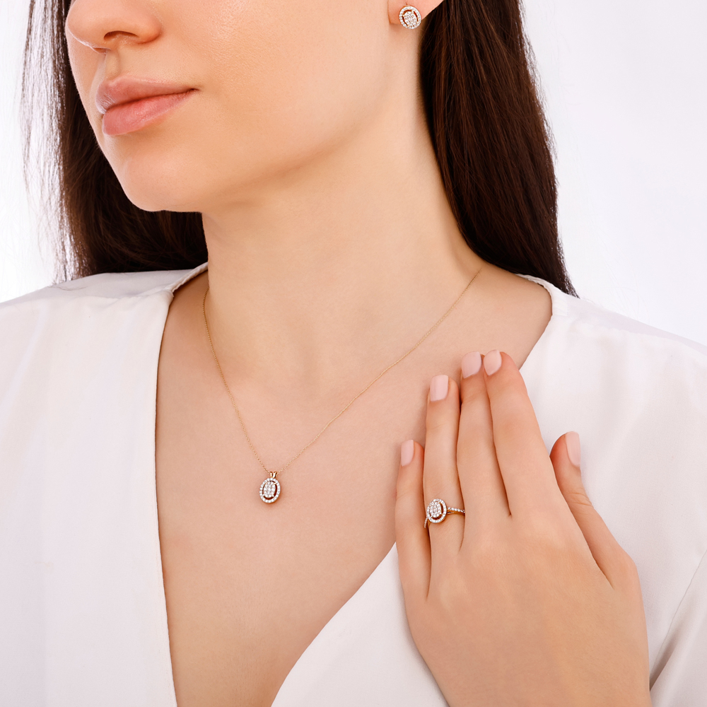 0.24 Karat Pırlanta Kolye