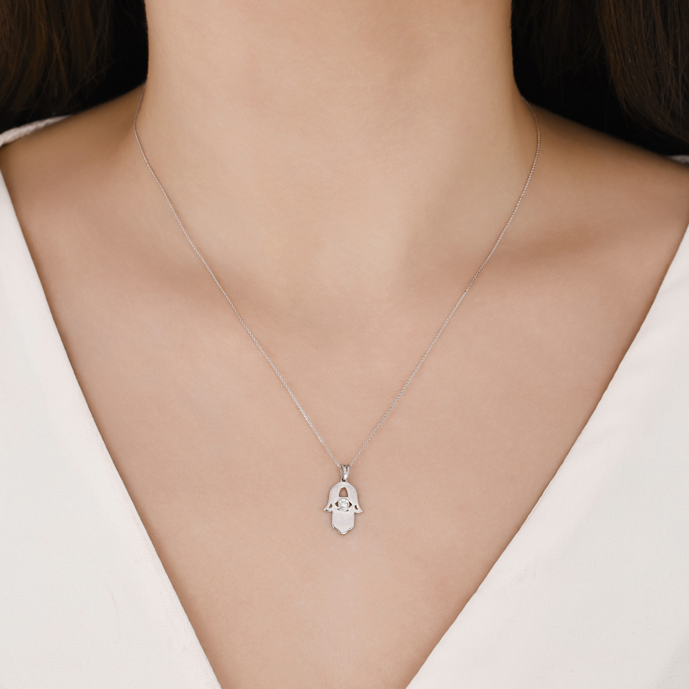 Fatma Eli Pırlanta Kolye