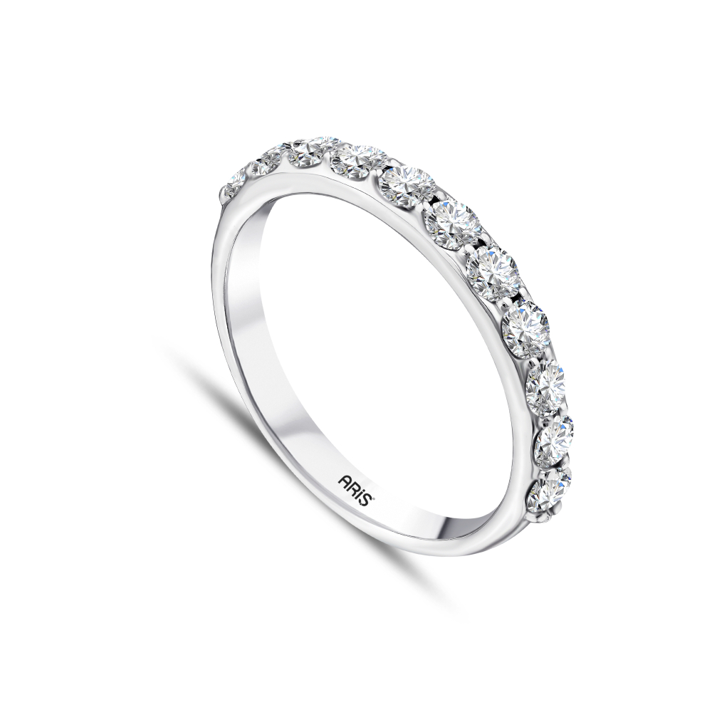 0.70 Karat Yarımtur Pırlanta Yüzük