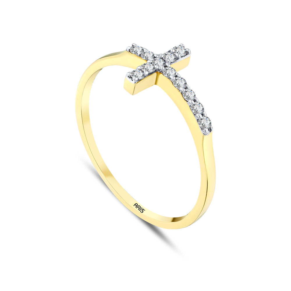 Pırlanta Haç Yüzük