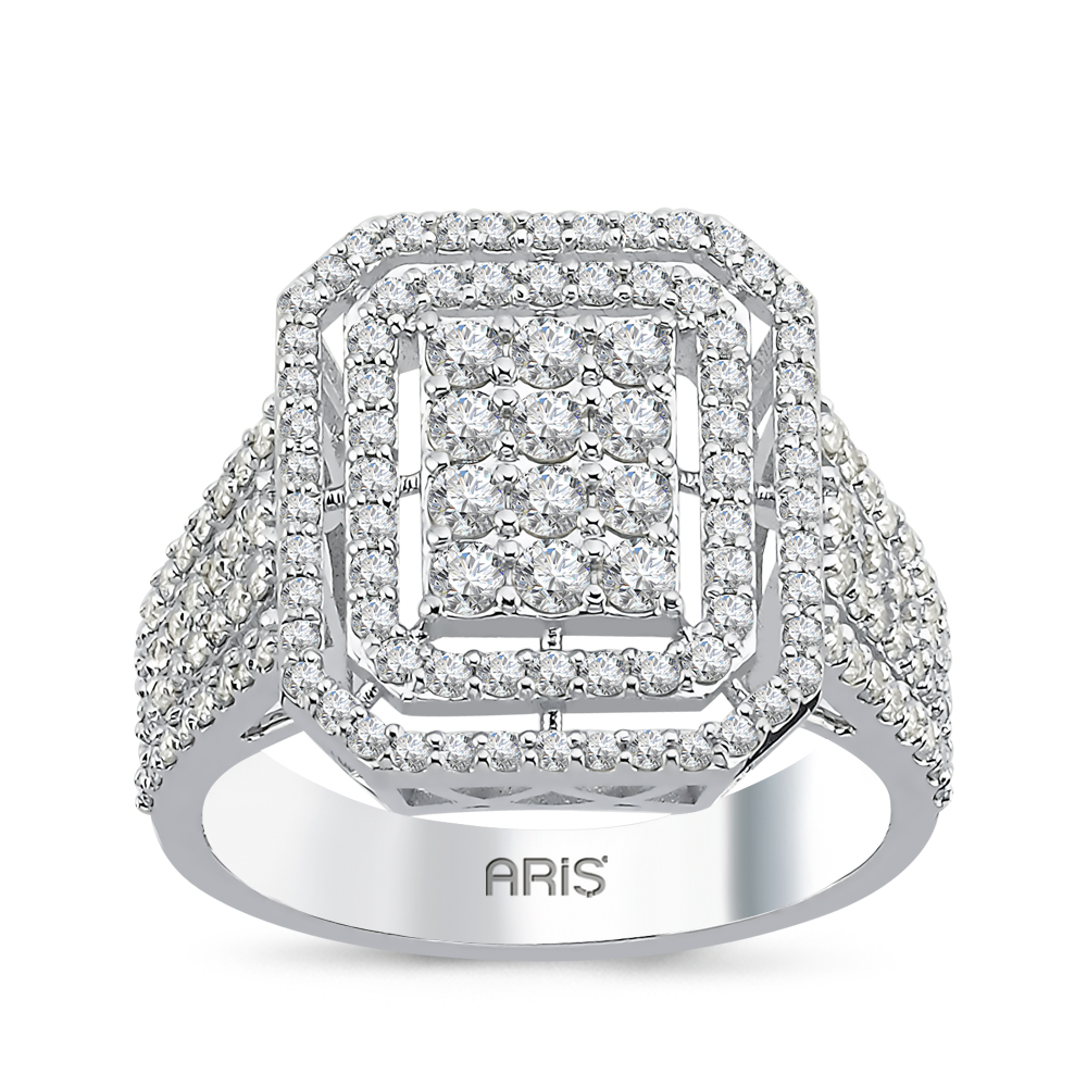 1.23 Karat Fantezi Pırlanta Yüzük