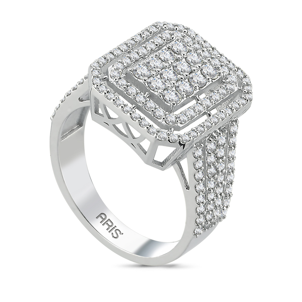 1.23 Karat Fantezi Pırlanta Yüzük