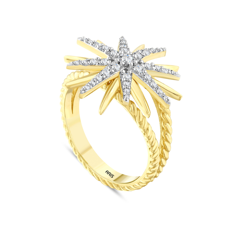 Pırlanta Güneş Yüzük