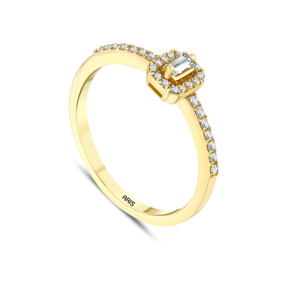 Pırlanta Baget Yüzük