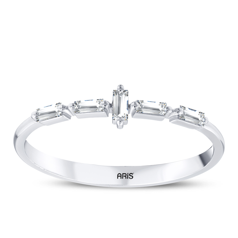 Tasarım Baget Pırlanta Yüzük