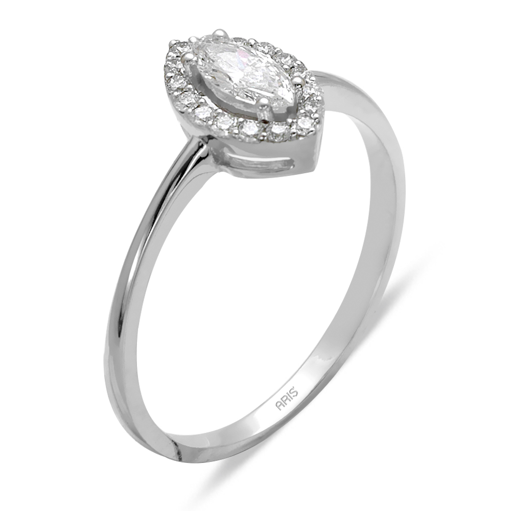 Markiz Kesim Fantezi Tektaş Yüzük