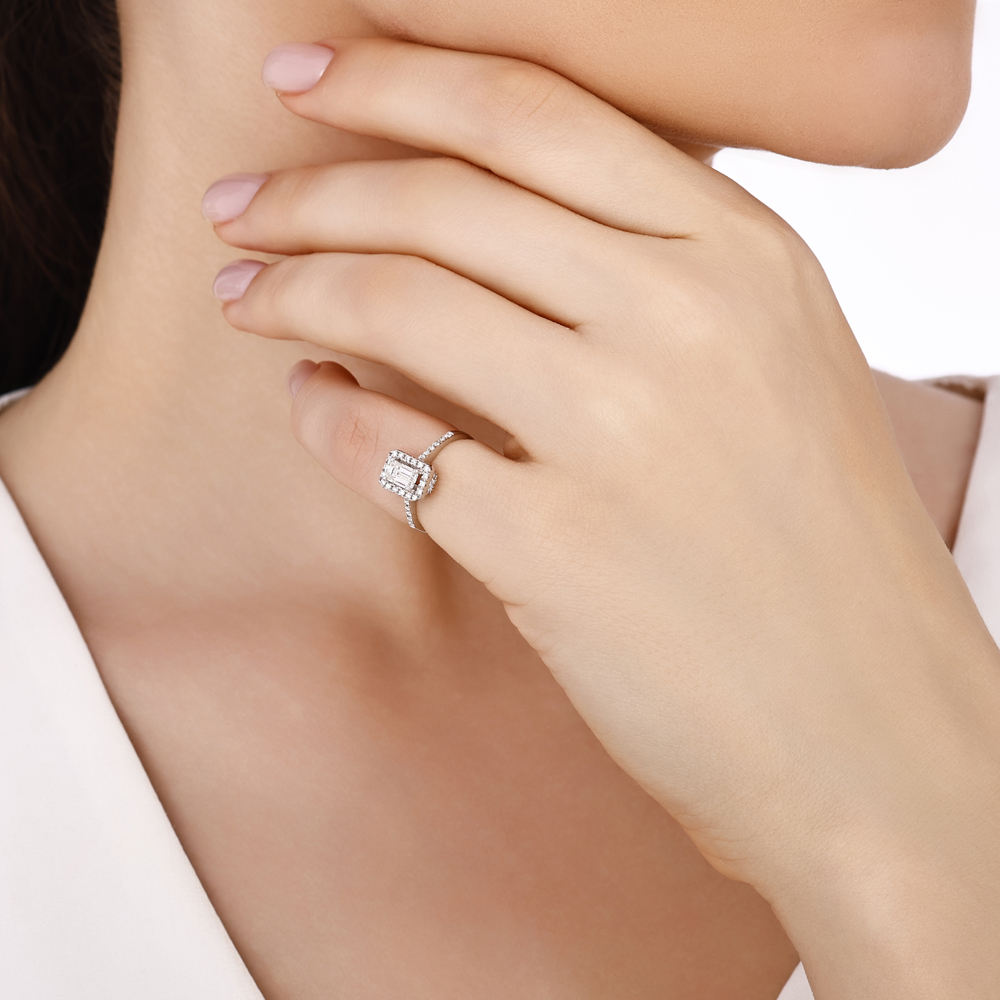 Pırlanta Fantezi Baget Yüzük