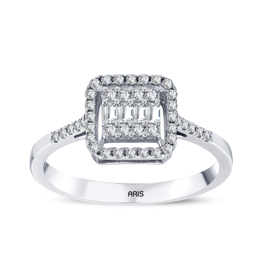 Pırlanta Fantezi Baget Yüzük