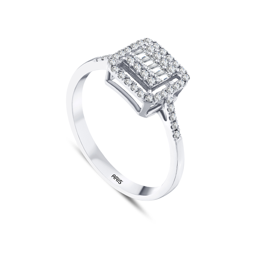 Pırlanta Fantezi Baget Yüzük