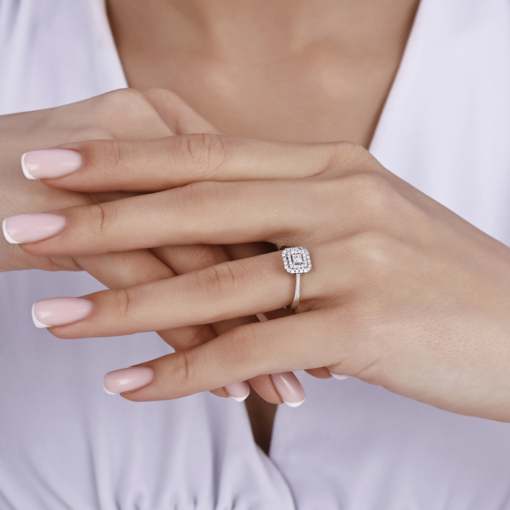 0.29 Karat Pırlanta Fantezi Yüzük