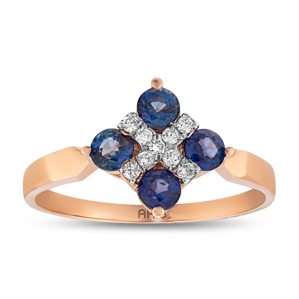 Şans Safir Pırlanta Yüzük