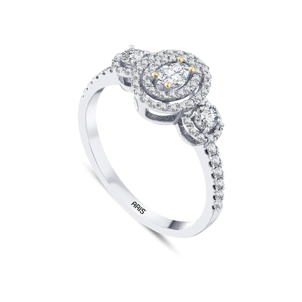 0.53 Karat Pırlanta Fantezi Yüzük