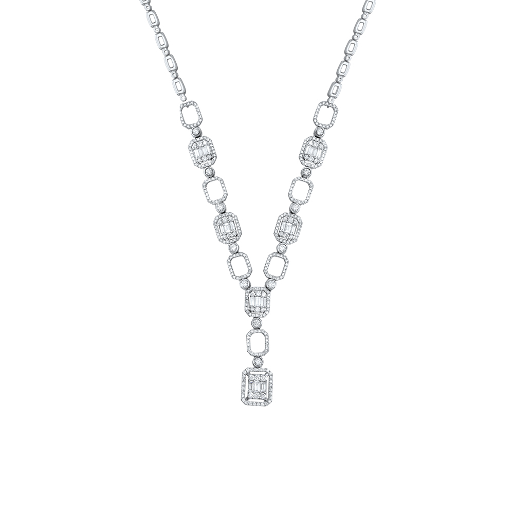 2.20 Karat Pırlanta Baget Gerdanlık