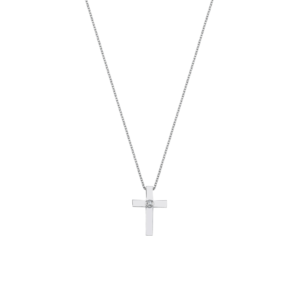 Pırlanta Haç Kolye