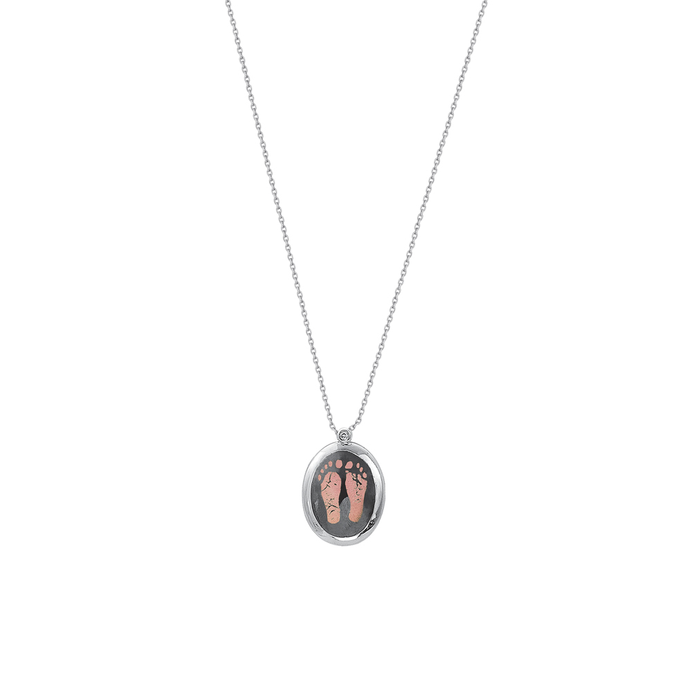 Pırlanta Kolye Ayak İzi Koleksiyonu