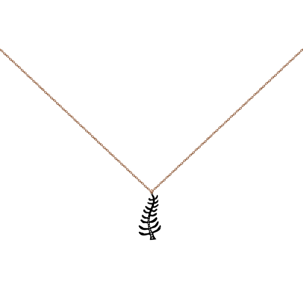 Pırlanta Kolye Adinkra Mutluluk Sembolü (Nyame Ntil)