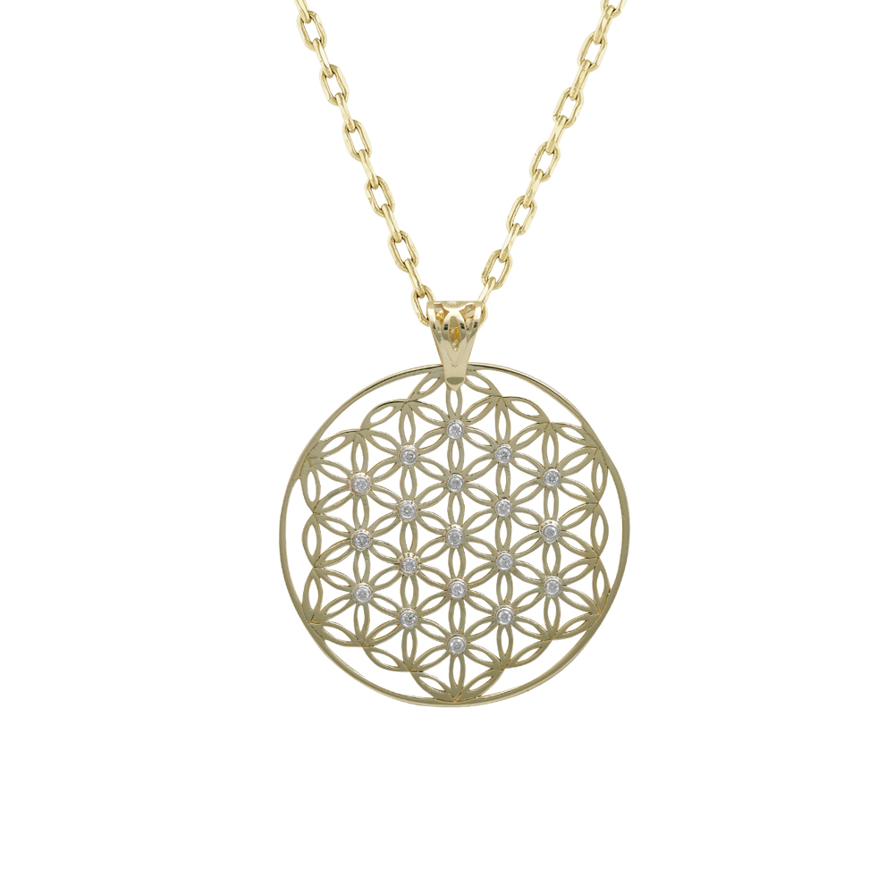 Pırlanta Semboller Koleksiyonu Yaşam Çiçeği