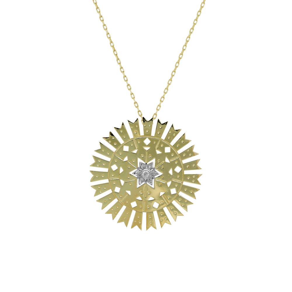 Pırlanta Duyarlılık (Hydrazoz) Sembol Kolye