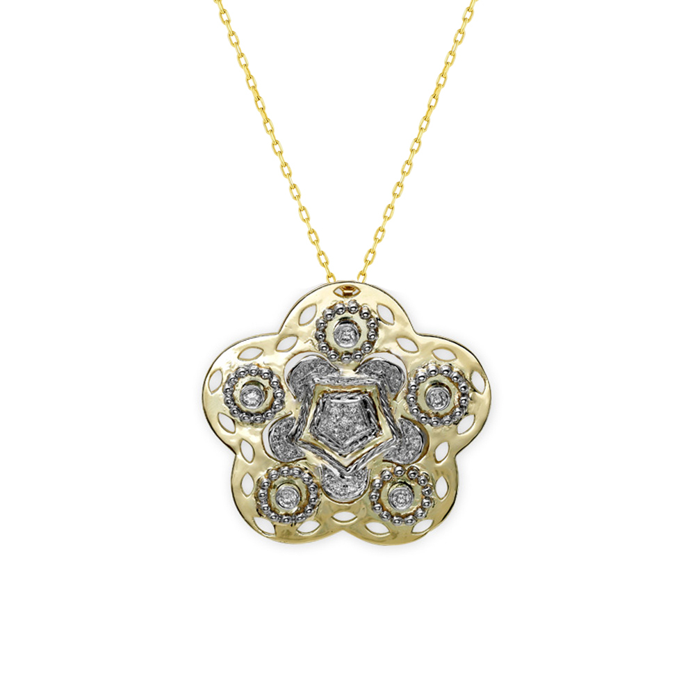 Pırlanta (Değişim- Lapidoplox Olgitata) Genesis Sembol Kolye