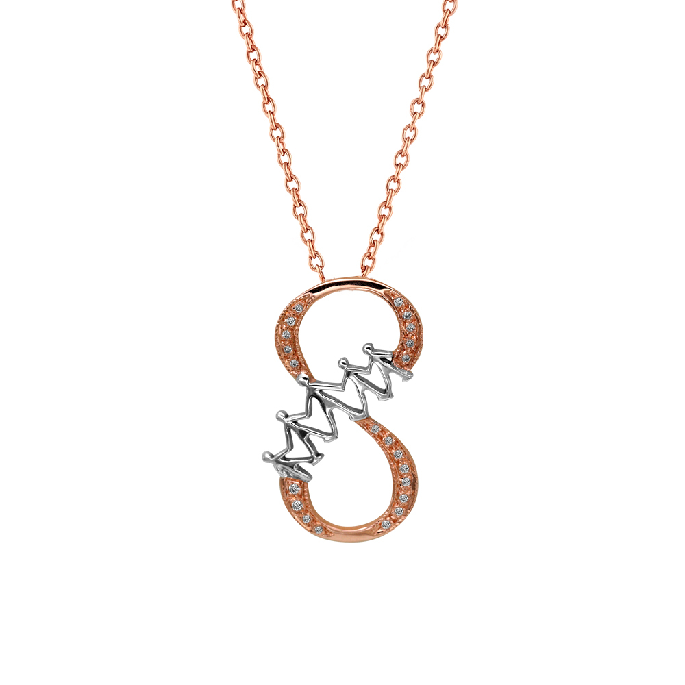 Pırlanta 8 Mart Dünya Kadınlar Günü Kolyesi