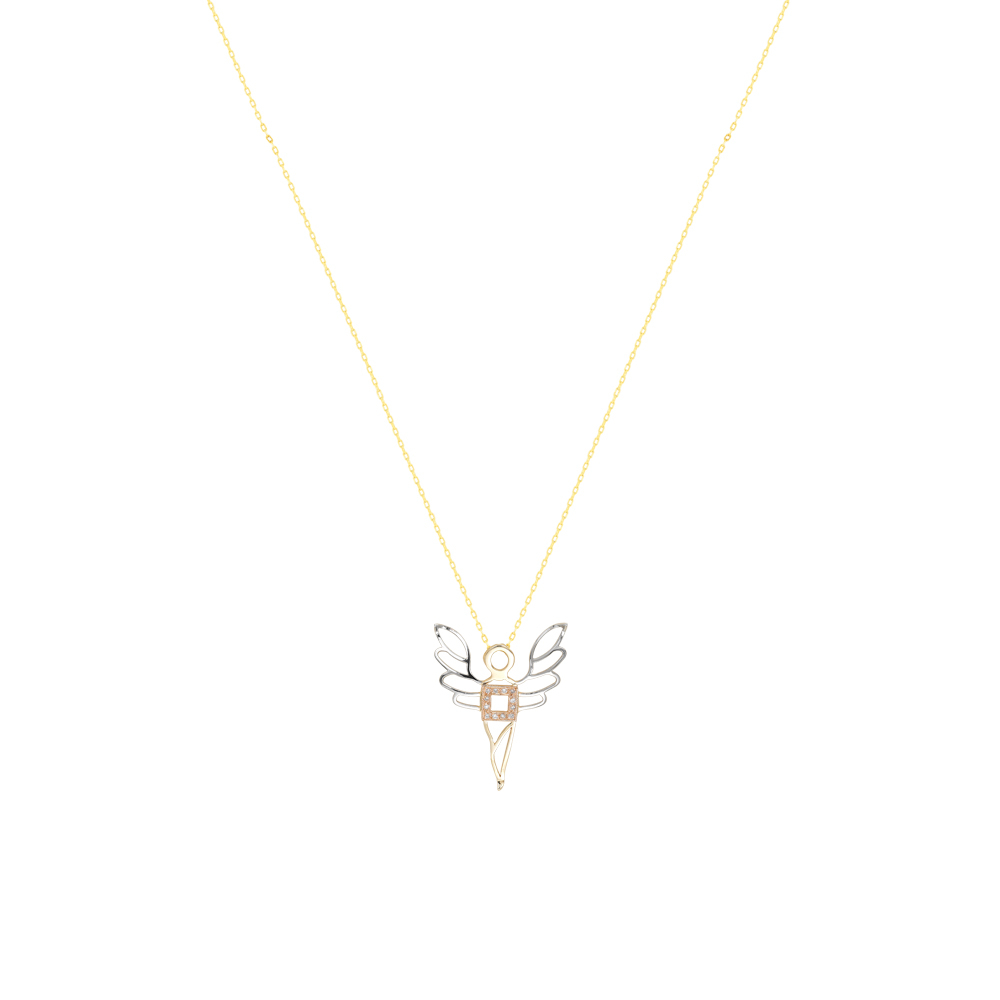 Pırlanta Bereket Meleği Ariel Kolye