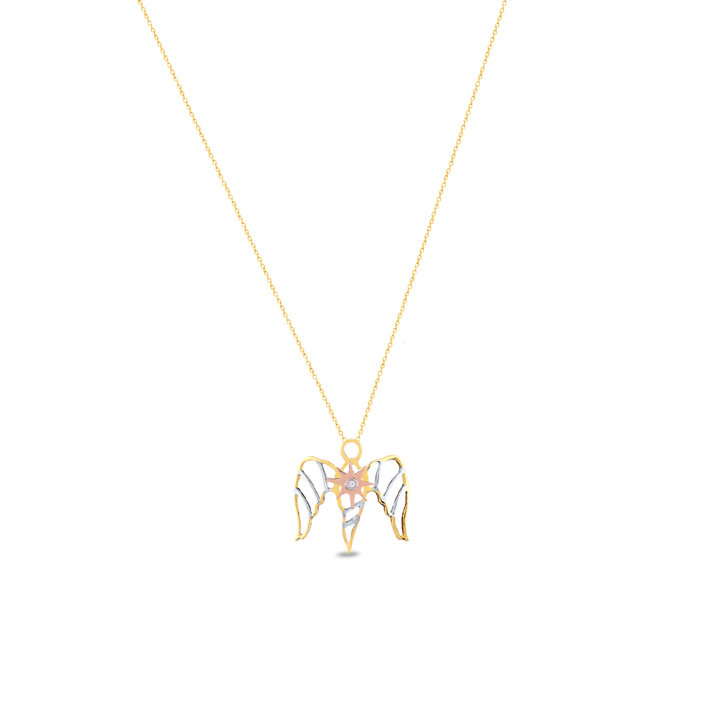 Pırlanta Şifa Meleği İsrafil Kolye