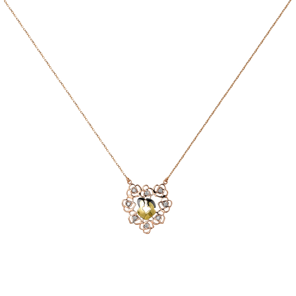 0.11 Karat Pırlanta Kolye