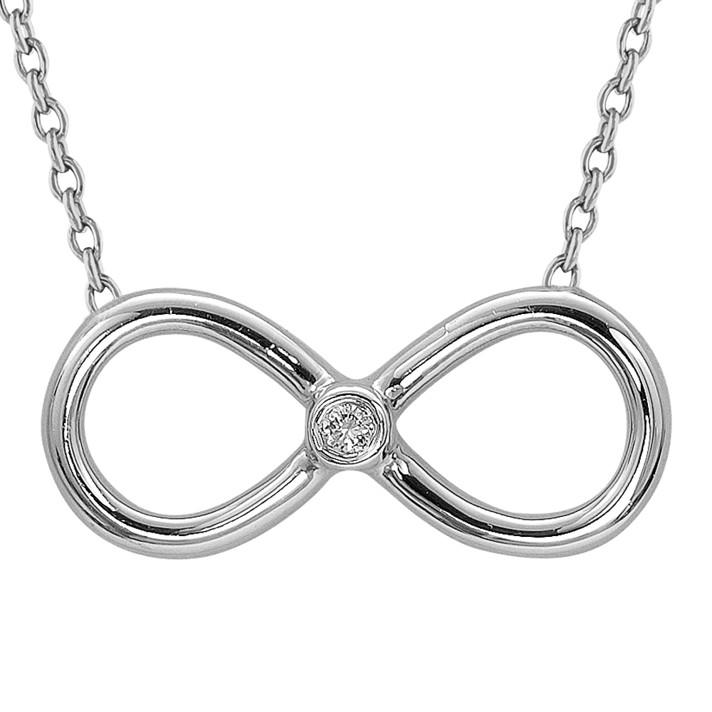 Pırlanta Sonsuzluk Kolye