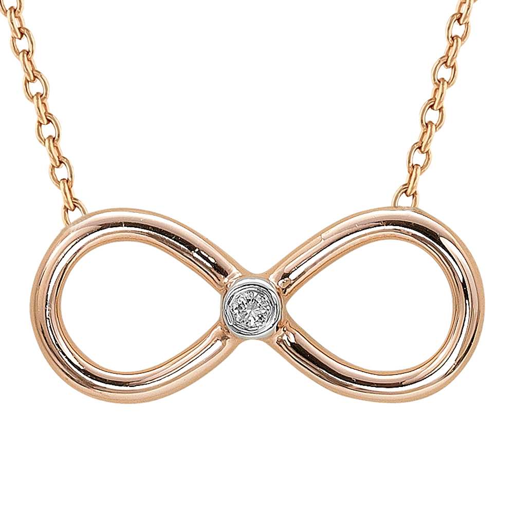 Pırlanta Sonsuzluk Kolye