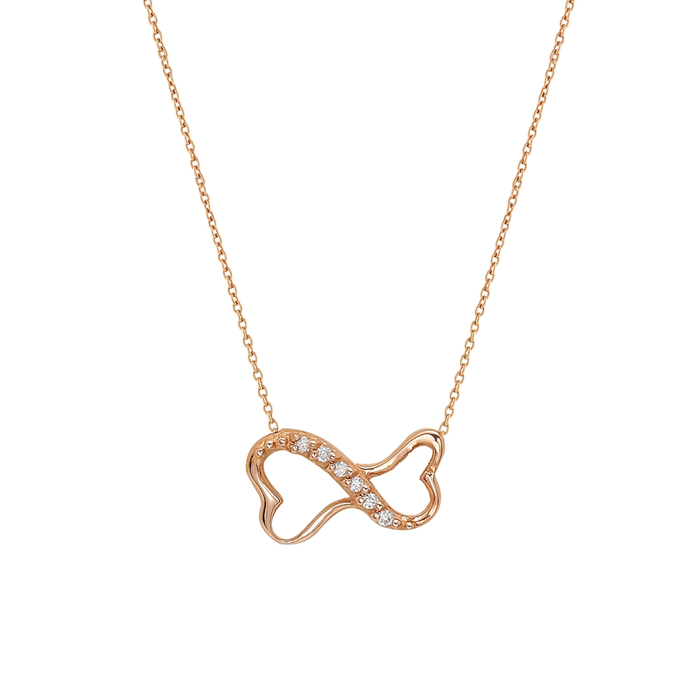 Pırlanta Sonsuzluk Kolye