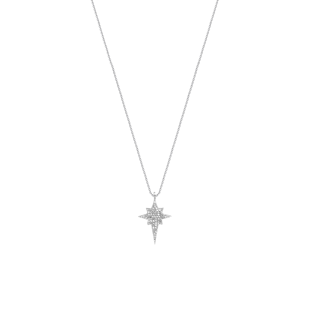 Pırlanta Kuzey Yıldızı Kolye