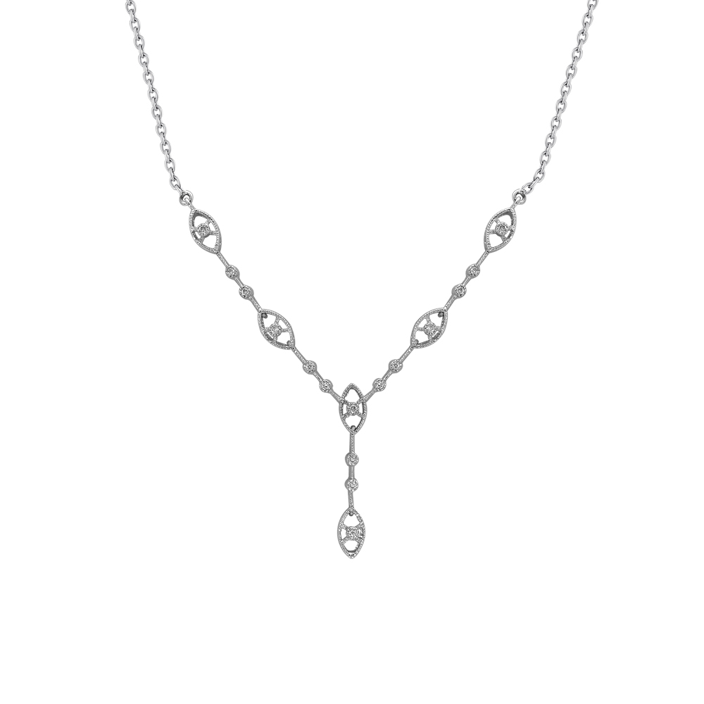 Gerdanlık Modelli Pırlanta Neo Klasik Kolye