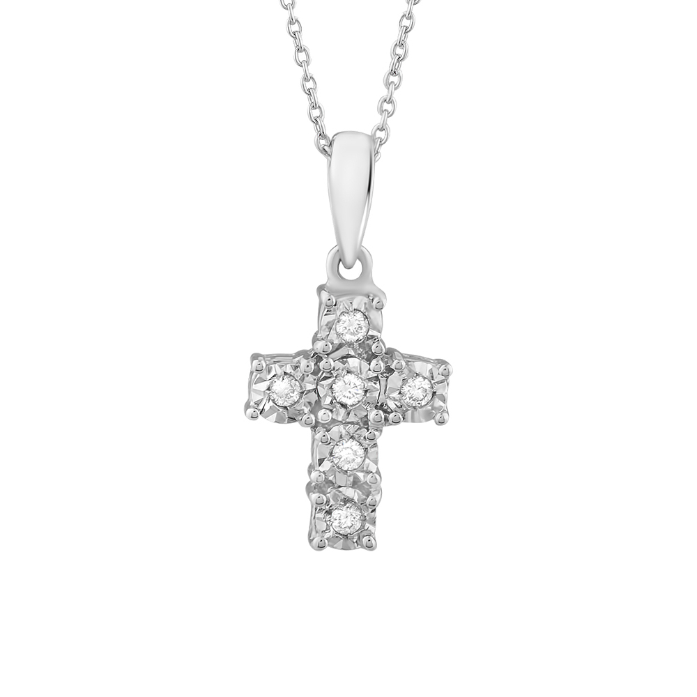 Pırlanta Haç Kolye