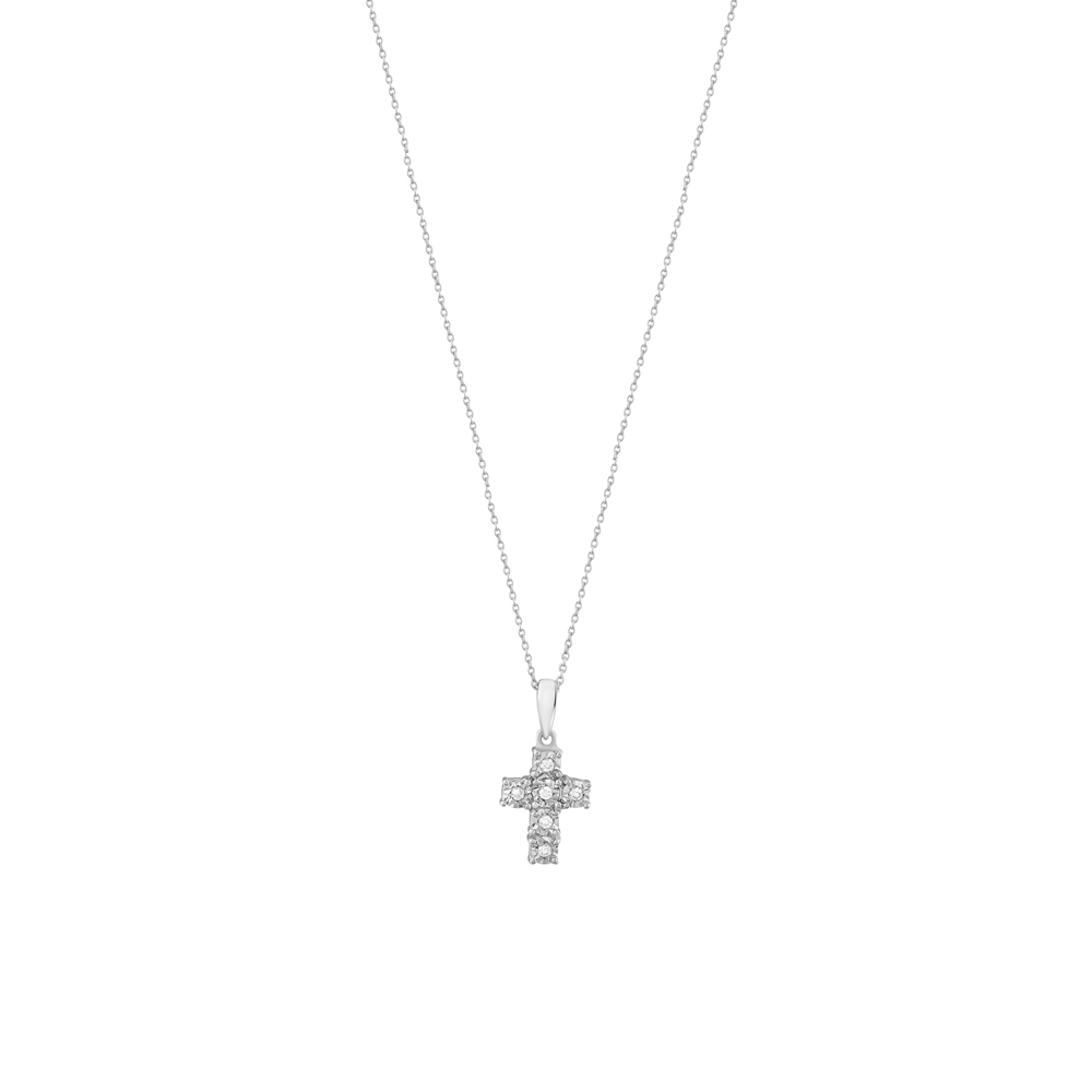 Pırlanta Haç Kolye