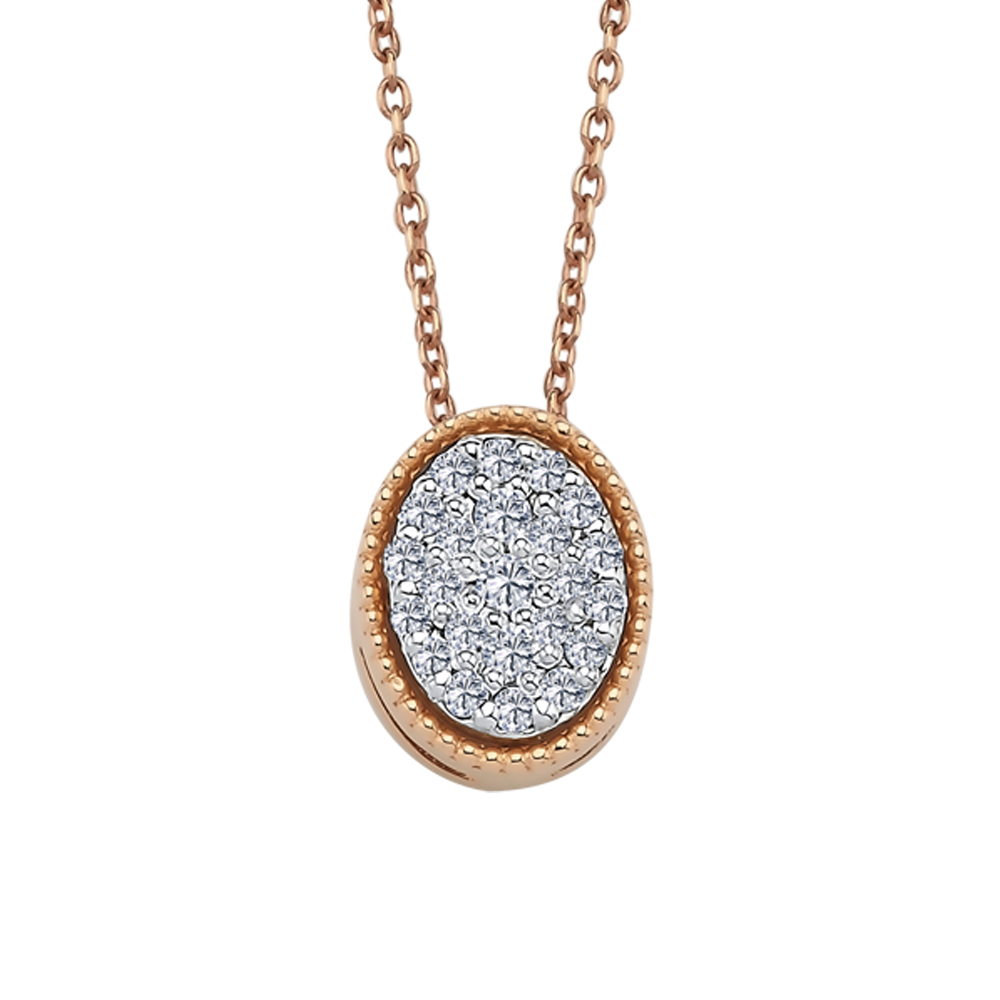 Pırlanta Effect Kolye