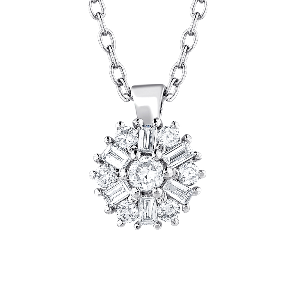 Pırlanta Effect Kolye