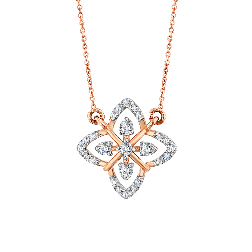 Pırlanta Yıldız Kolye