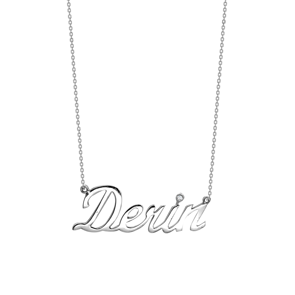 Pırlanta İsim Kolye