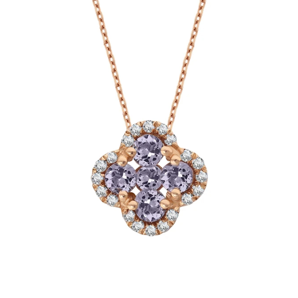 Tanzanit Pırlanta Kolye