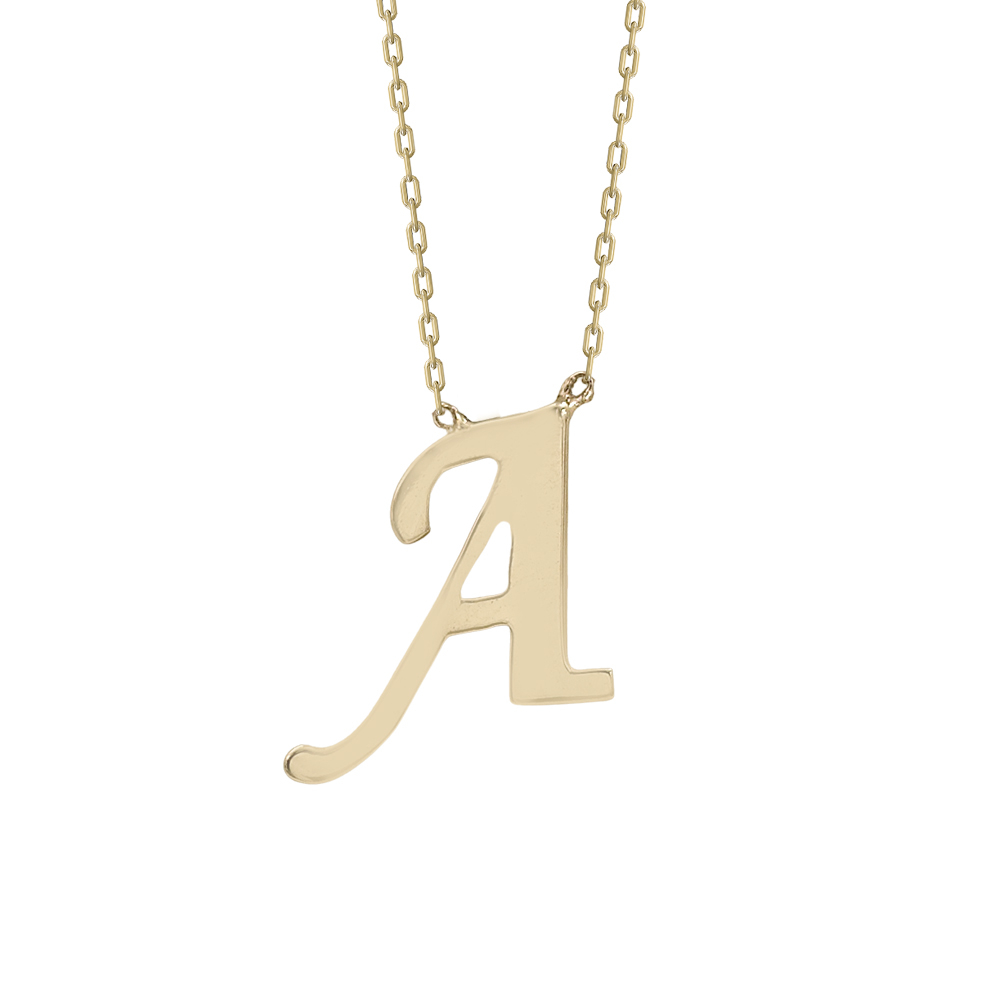 A Harfi Altın Kolye
