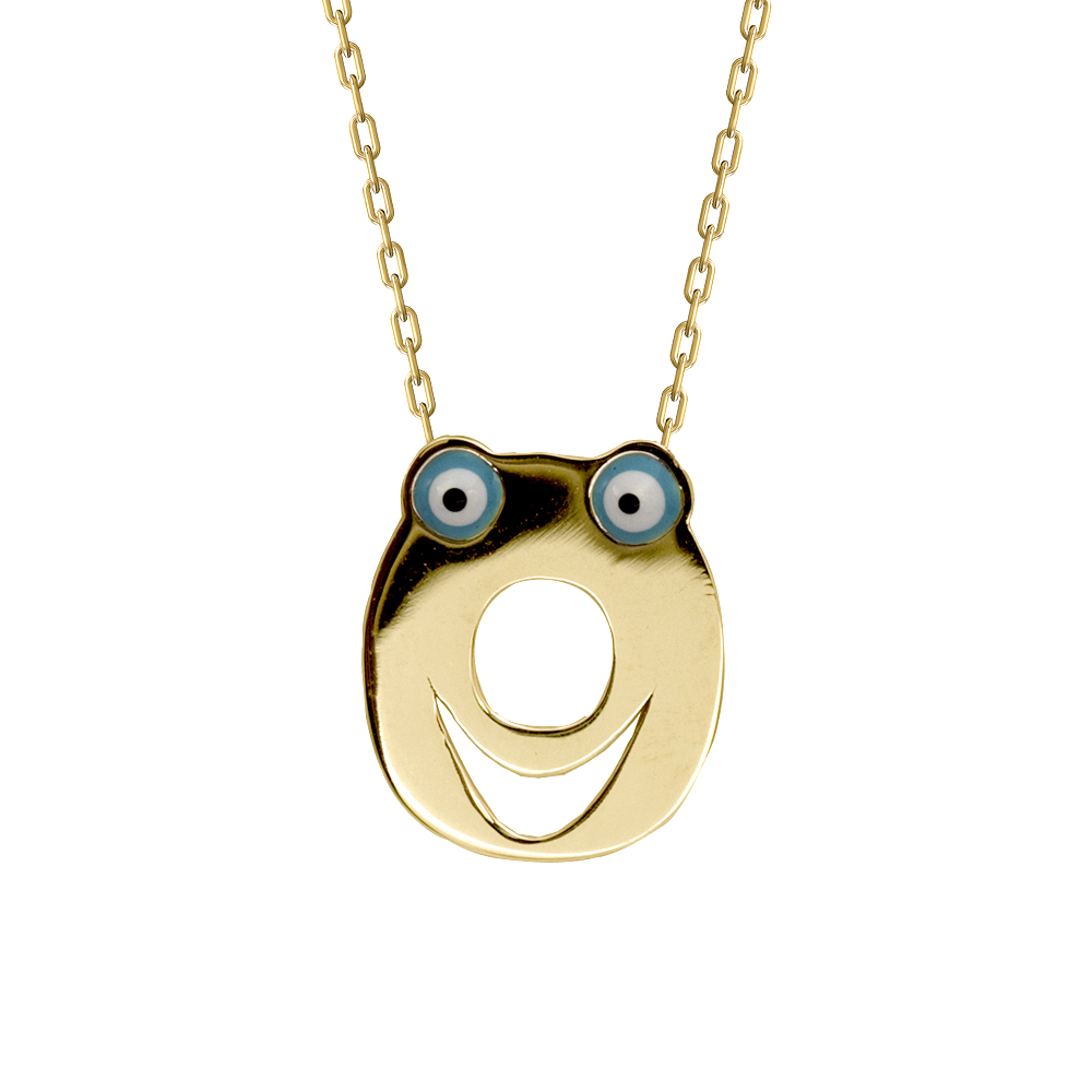 Ö Harfi Altın Kolye