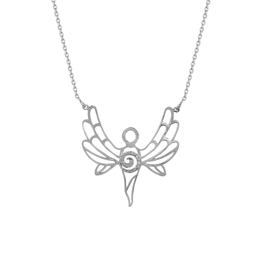 Pırlanta Huzur Meleği Azrail Kolye