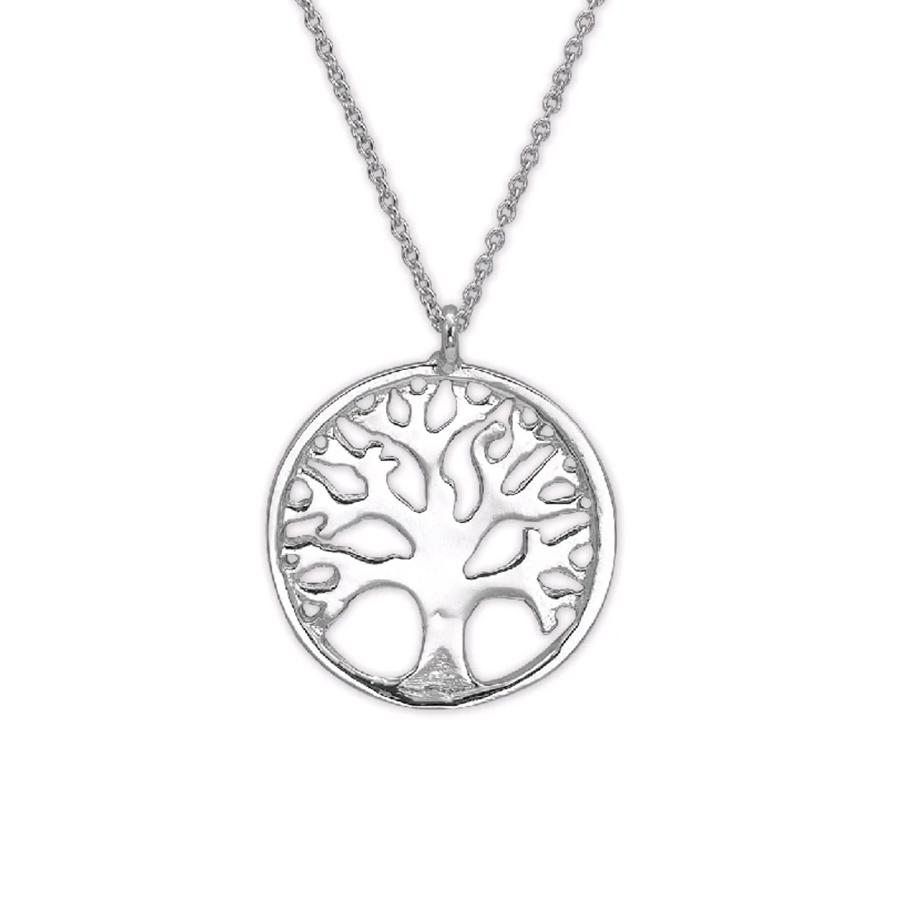 Ağaç Gümüş Kolye