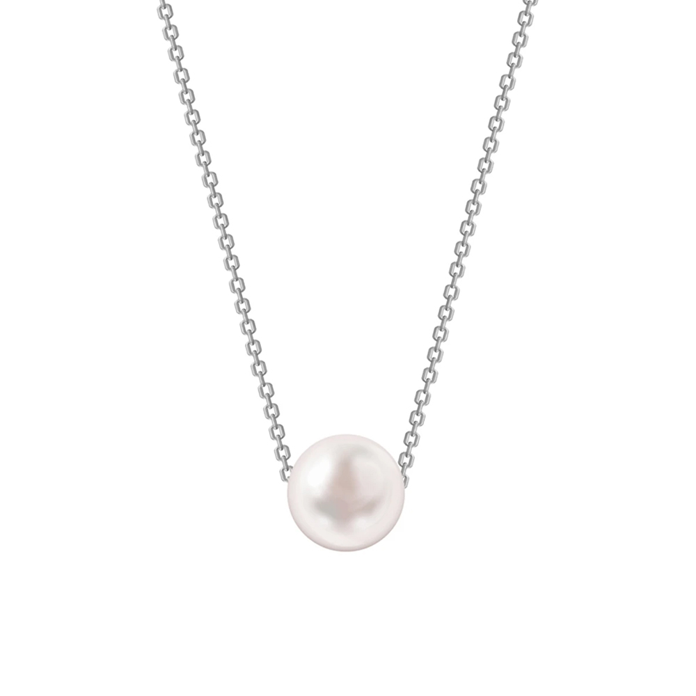 İncili Gümüş Kolye