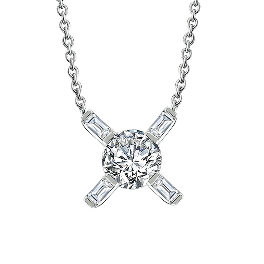 Pırlanta Tektaş Kolye