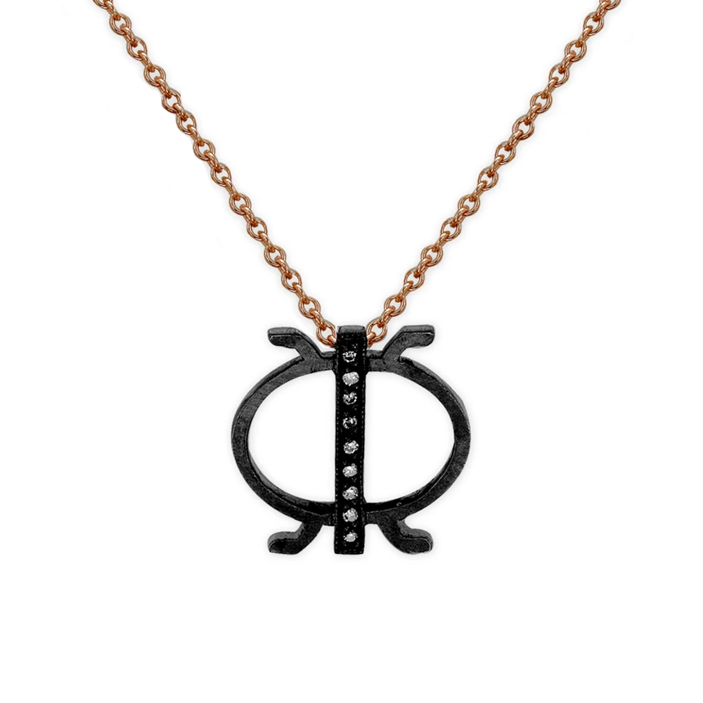 Pırlanta Müjde Sembolü Adinkra Kolye (Adinkra Wawa Aba)