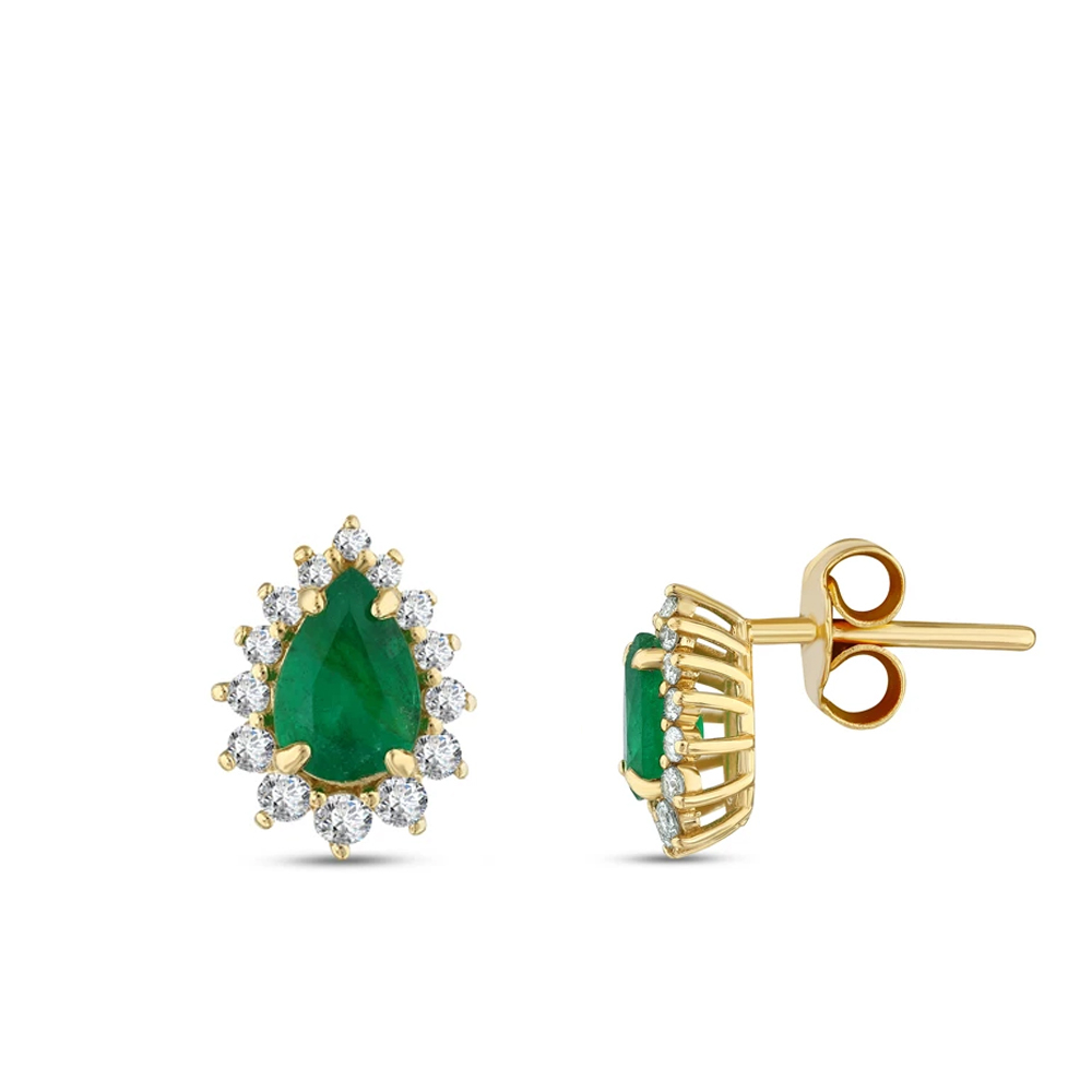 Damla Kesim Pırlanta Küpe