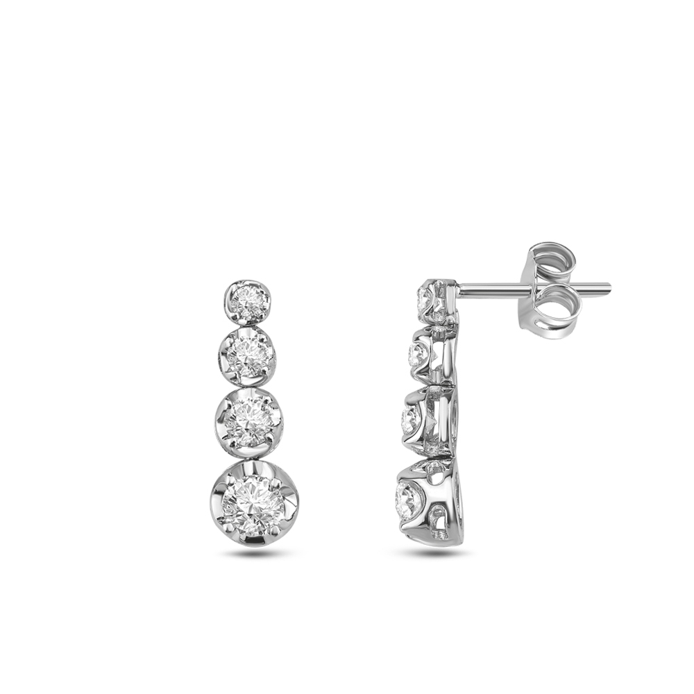 Pırlanta Suyolu Küpe